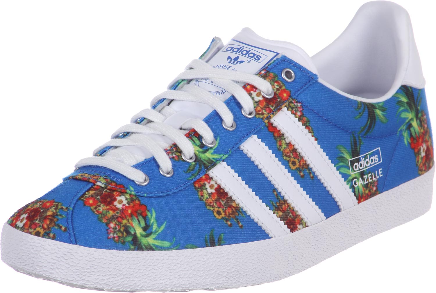 adidas gazelle femme a fleurs